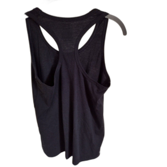 Danskin Now Loose Black Tank Top Sz S/Ch (4-6) - Picture 2 of 3